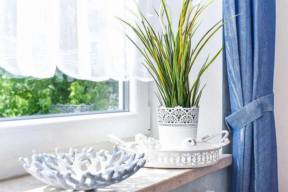 Ferienwohnung „Kleine Perle“ - Wohnraum mit integrierter Küche