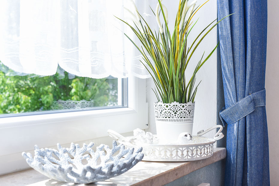 Ferienwohnung „Kleine Perle“ - Wohnraum mit integrierter Küche