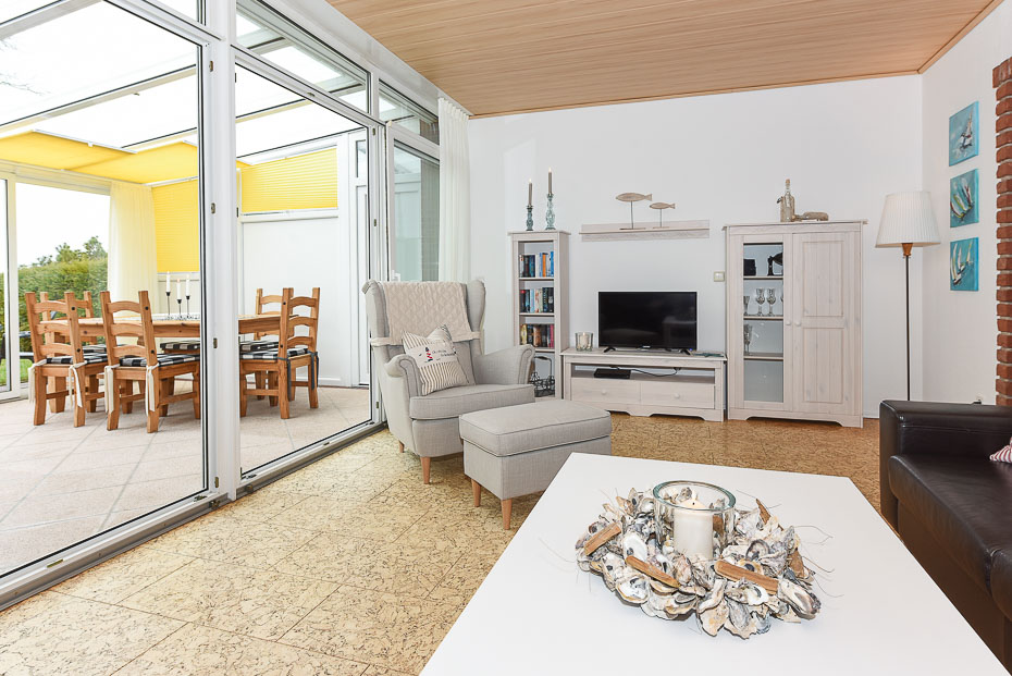 Ferienhaus „Friesenruh“ - Wohnzimmer