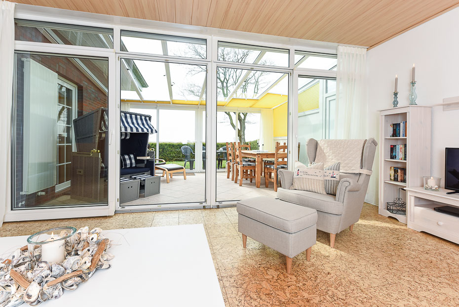 Ferienhaus „Friesenruh“ - Wohnzimmer