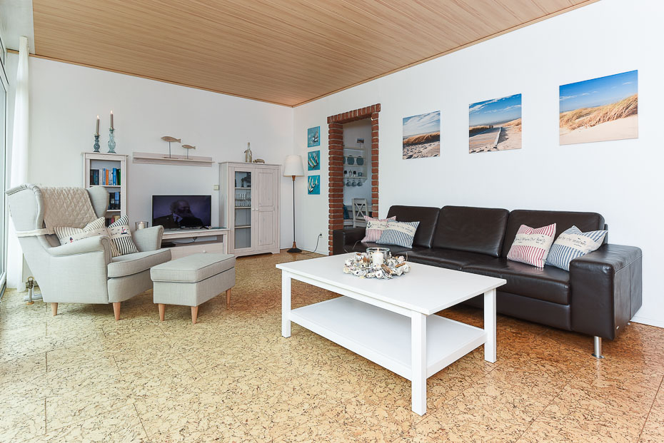 Ferienhaus „Friesenruh“ - Wohnzimmer