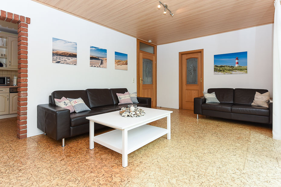 Ferienhaus „Friesenruh“ - Wohnzimmer