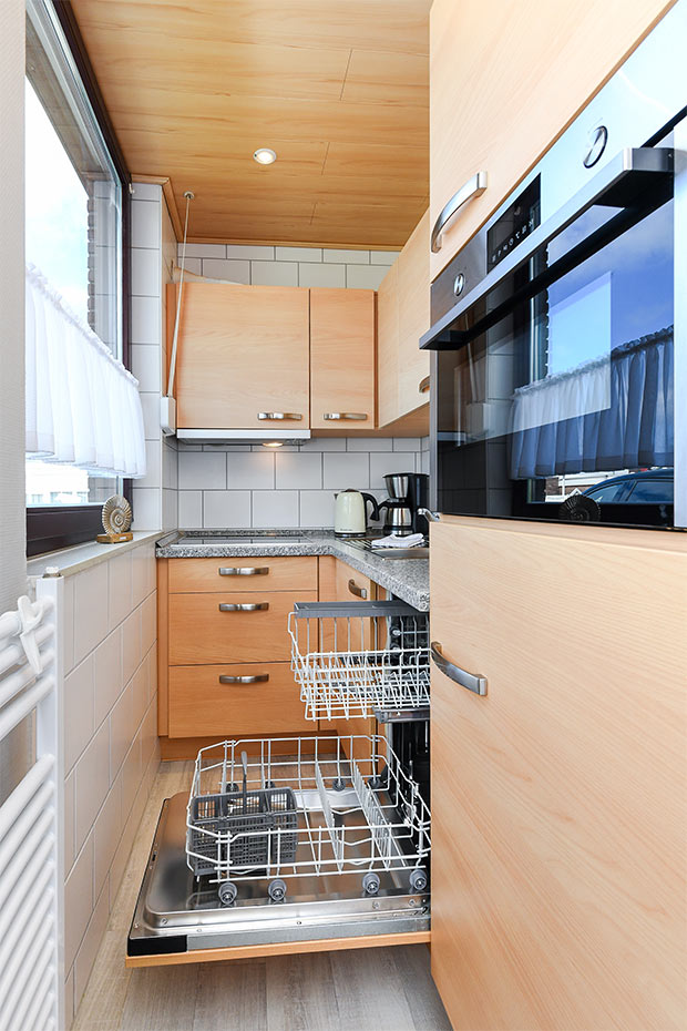 Ferienhaus „Meereskrone“ - Küchenabteil