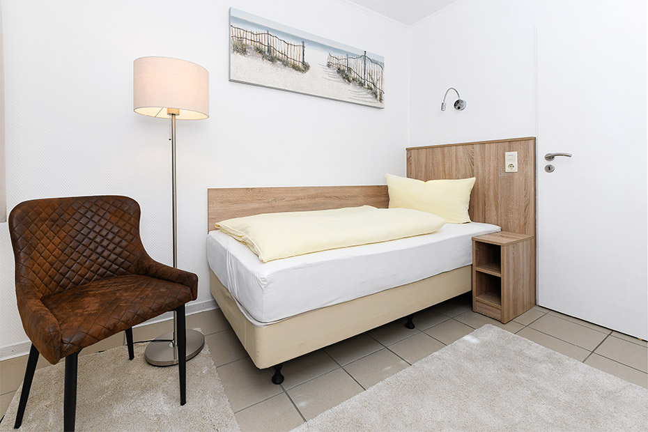 Ferienhaus „Meereskrone“ - Schlafzimmer 2/Kinderzimmer