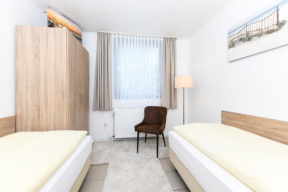 Ferienhaus „Meereskrone“ - Schlafzimmer 2/Kinderzimmer