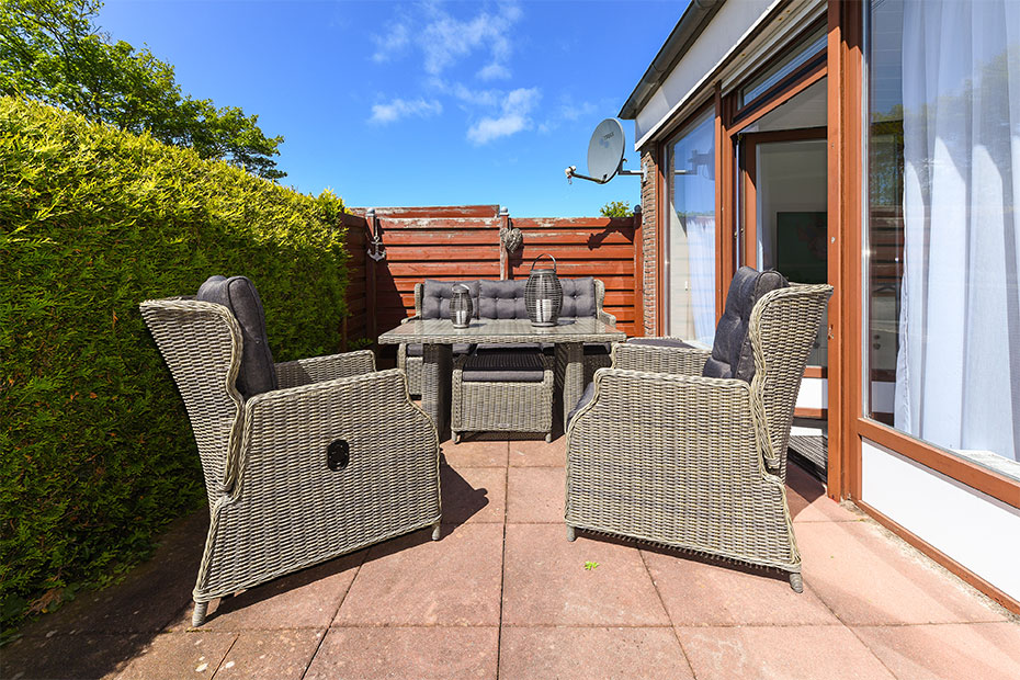 Ferienhaus „Meereskrone“ - Terrasse