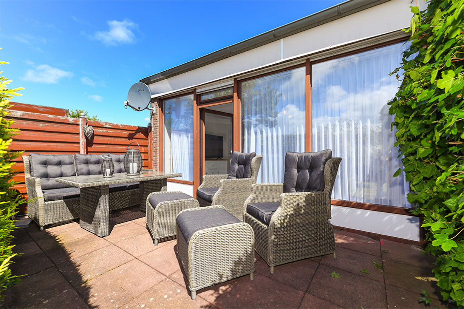 Ferienhaus „Meereskrone“ - Terrasse