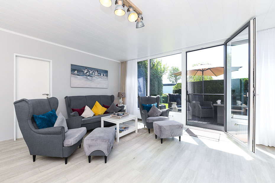 Ferienhaus „Meereskrone“ - Wohnzimmer