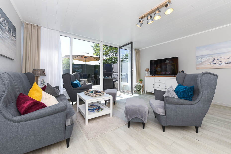 Ferienhaus „Meereskrone“ - Wohnzimmer