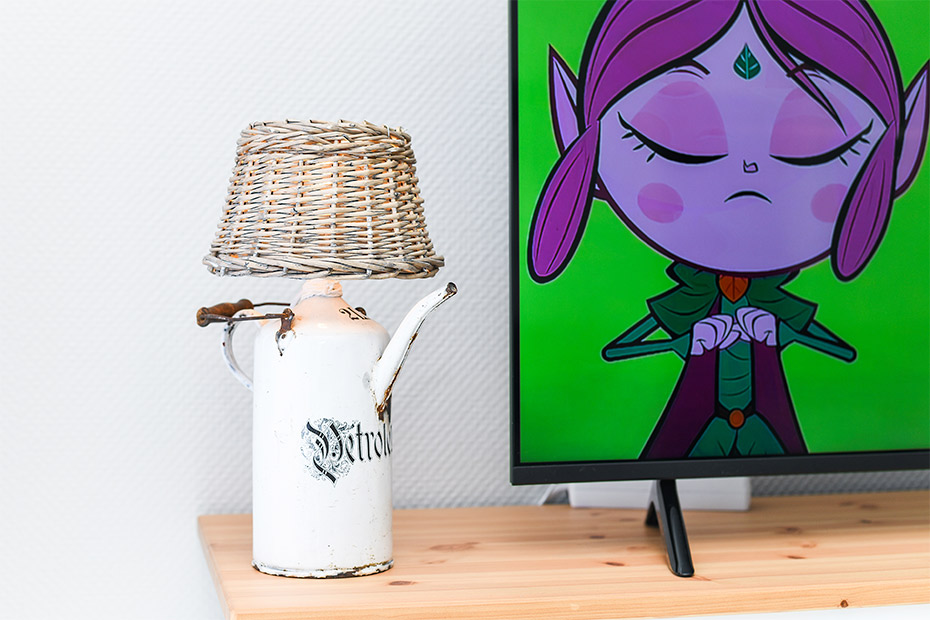 Ferienhaus „Meereskrone“ - Wohnzimmer