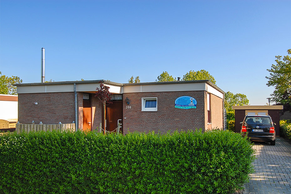 Ferienhaus „Meereskrone“ - Ansicht der Eingangsseite