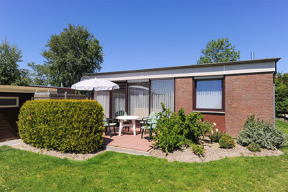 Ferienhaus „Meereskrone“ - Ansicht aus dem Garten