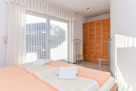 Ferienwohnung 1 - Schlafzimmer