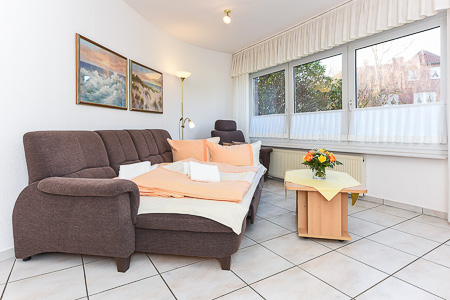 Ferienwohnung 1 - Wohnzimmer