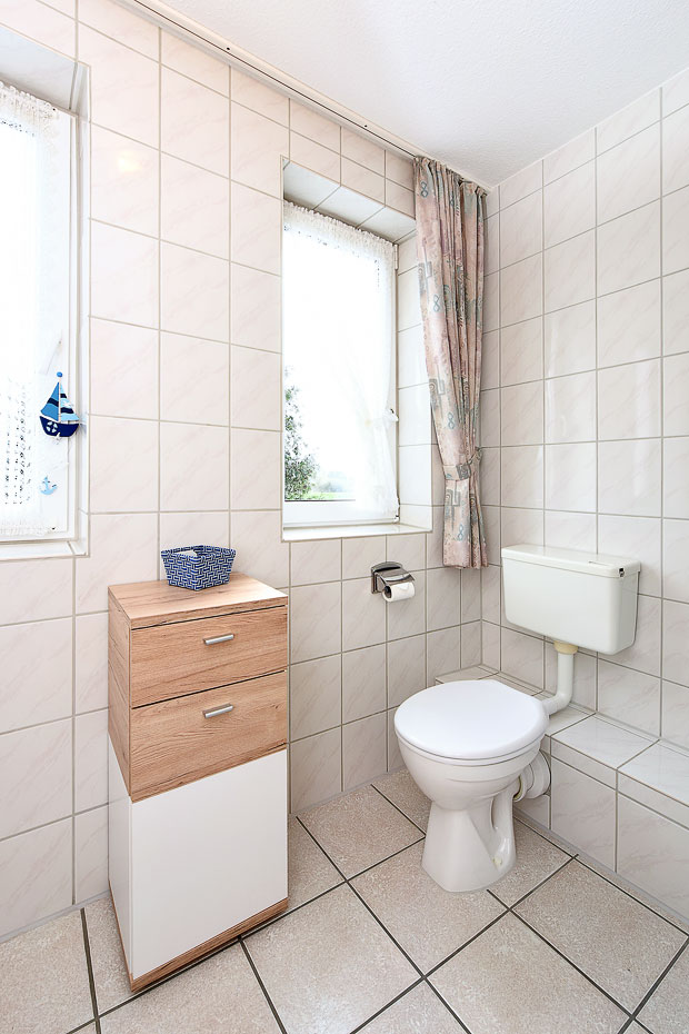 Ferienwohnung „Robbe“ - Badezimmer
