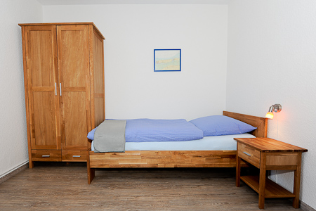 Ferienwohnung 8 - Schlafzimmer