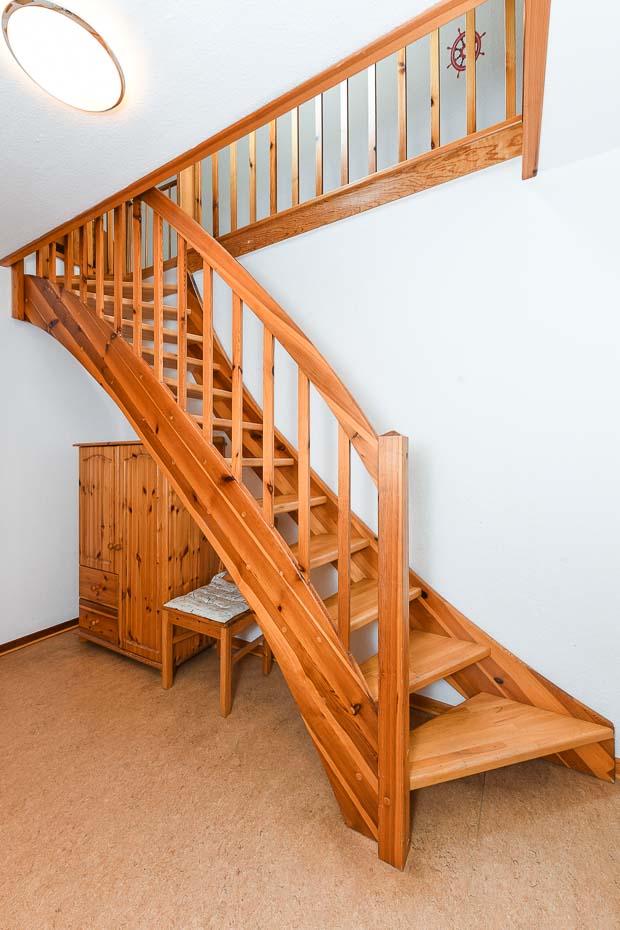 Ferienwohnung „Inselblick“ - Flur und Treppe