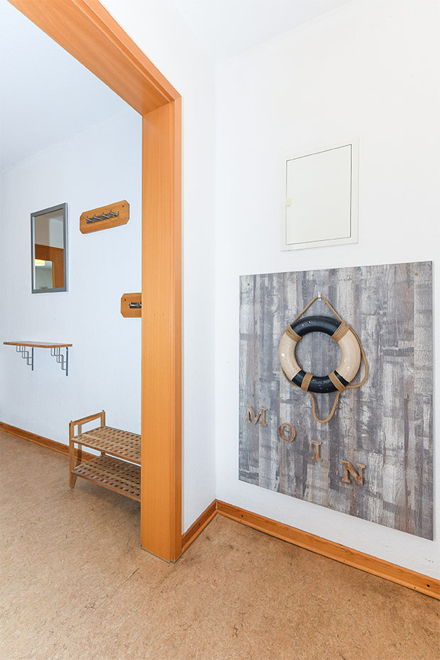 Ferienwohnung „Inselblick“ - Flur und Treppe