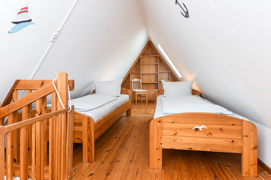 Ferienwohnung „Inselblick“ - Schlafzimmer 2/Kinderzimmer