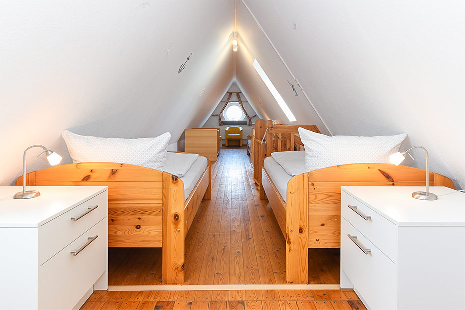 Ferienwohnung „Inselblick“ - Schlafzimmer 2/Kinderzimmer