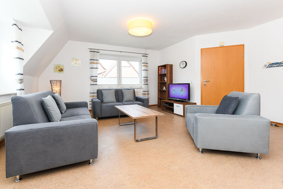 Ferienwohnung „Inselblick“ - Wohnzimmer
