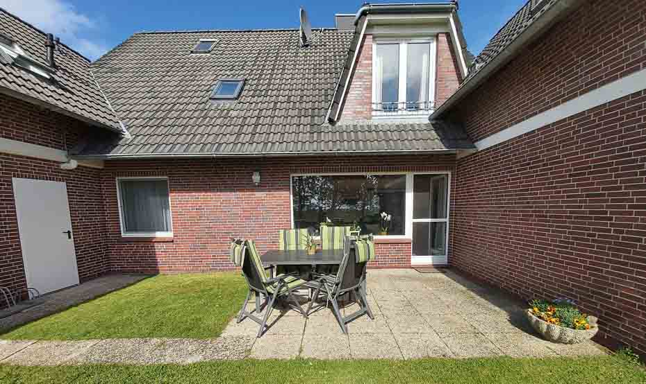 Ferienwohnung „Friesenheim“ - Terrasse