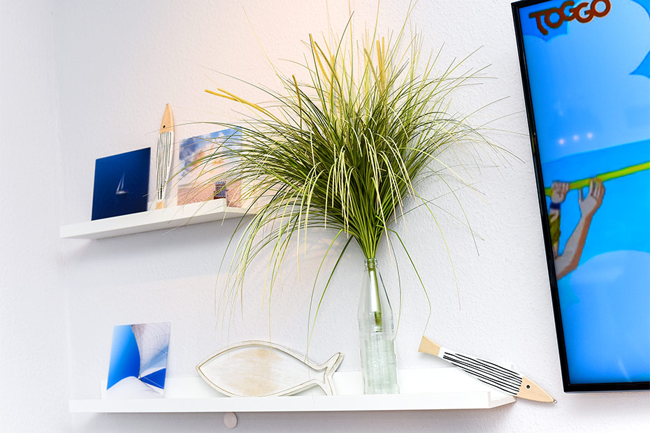 Ferienwohnung „Ferdinand Magellan“ - Wohnraum mit integrierter Küche