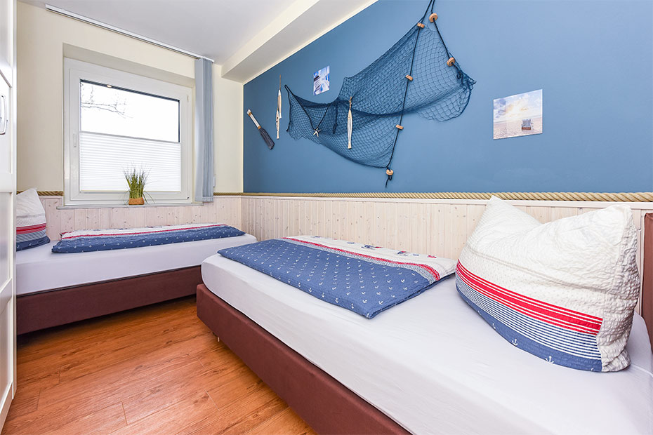 Ferienwohnung „Leif Eriksson“ - Schlafzimmer 2/Kinderzimmer