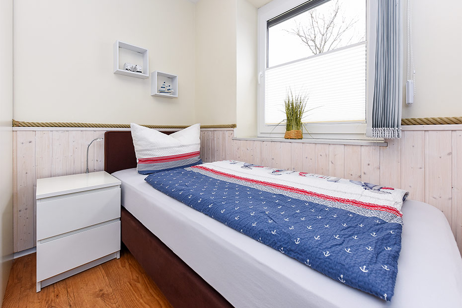 Ferienwohnung „Leif Eriksson“ - Schlafzimmer 2/Kinderzimmer