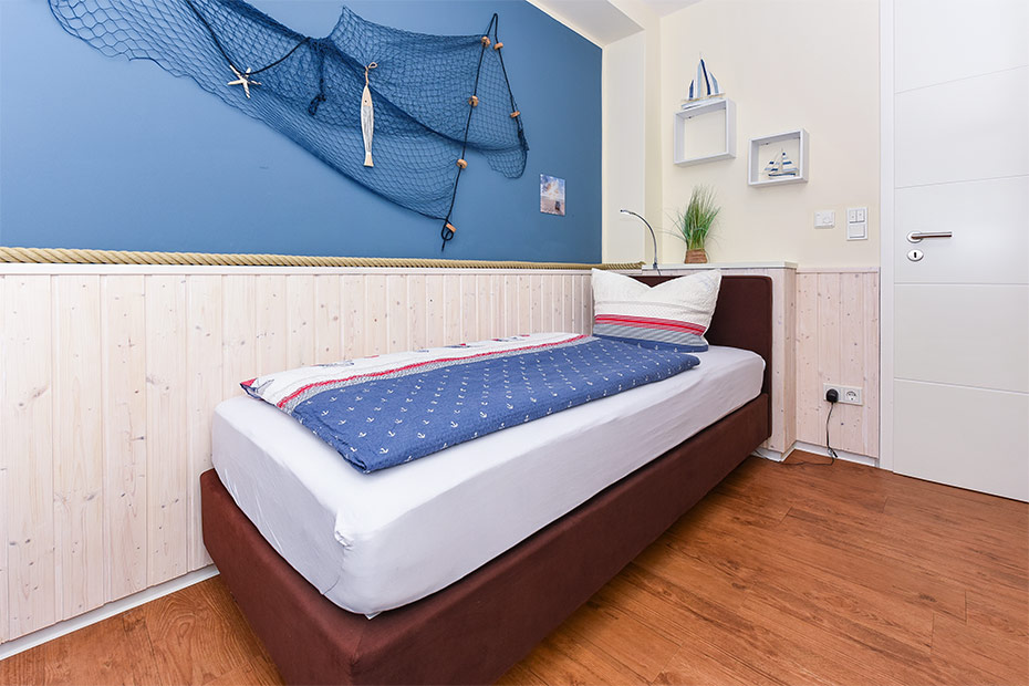 Ferienwohnung „Leif Eriksson“ - Schlafzimmer 2/Kinderzimmer