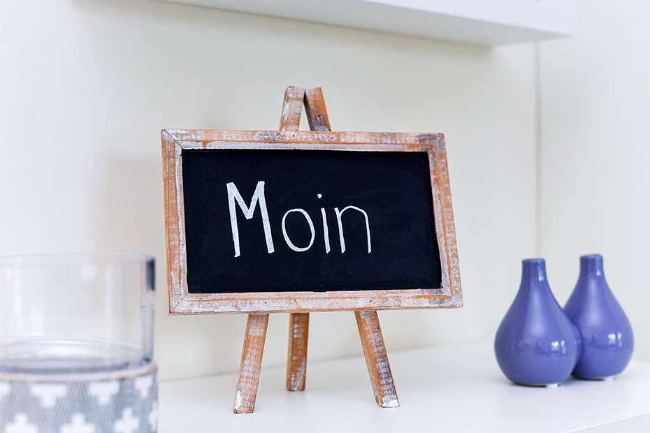 Ferienwohnung „Leif Eriksson“ - Wohnraum mit integrierter Küche