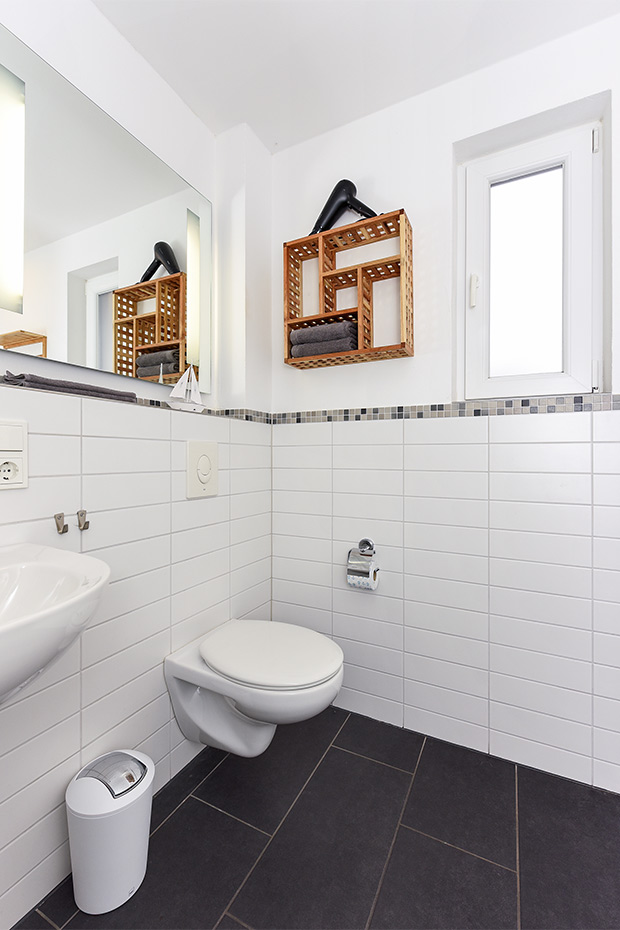 Ferienwohnung „Marco Polo“ - Badezimmer