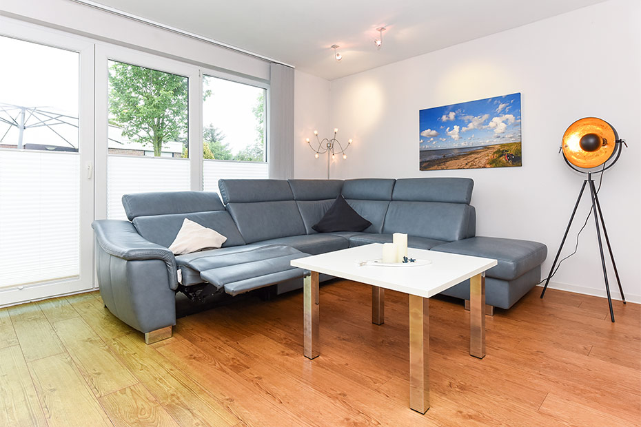 Ferienwohnung „Marco Polo“ - Wohnraum mit integrierter Küche