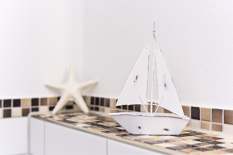 Ferienwohnung „Roald Amundsen“ - Badezimmer