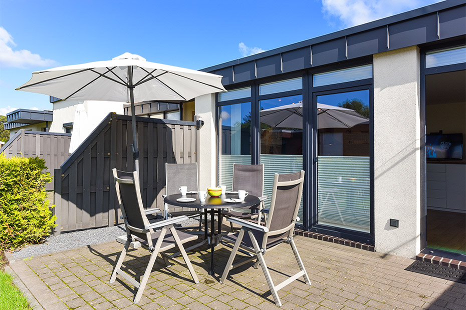 Ferienwohnung „Roald Amundsen“ - Terrasse