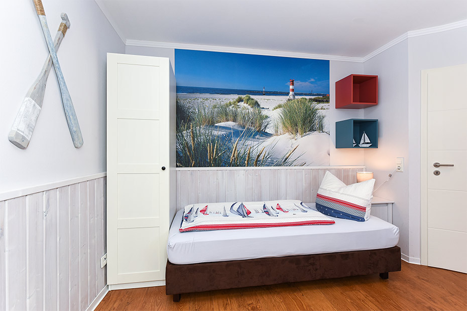 Ferienwohnung „Sir Francis Drake“ - Schlafzimmer 3/Kinderzimmer