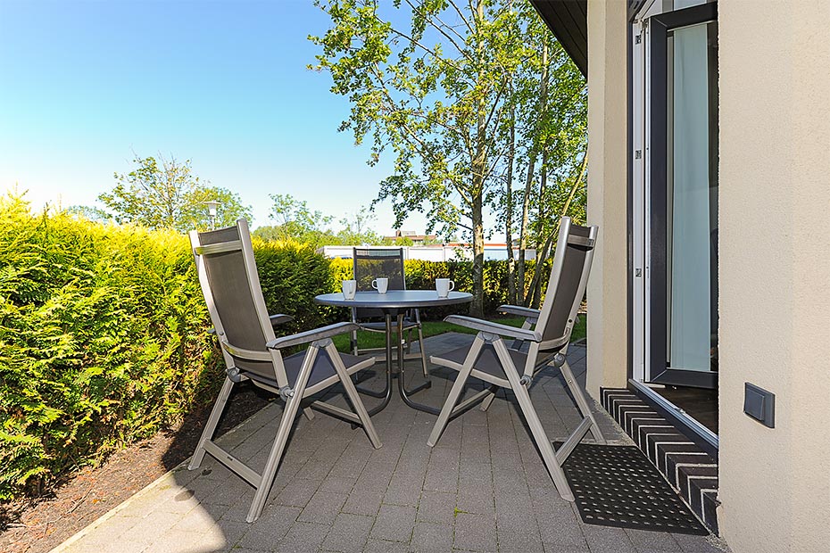 Ferienwohnung „Sir Francis Drake“ - Terrasse