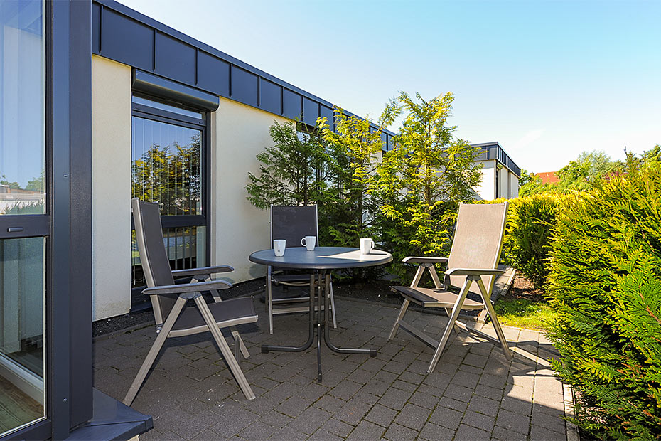 Ferienwohnung „Sir Francis Drake“ - Terrasse