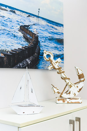 Ferienwohnung „Vasco da Gama“ - Wohnraum mit integrierter Küche