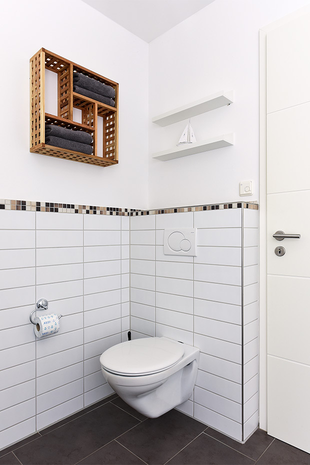 Ferienwohnung „Willem Barents“ - Badezimmer