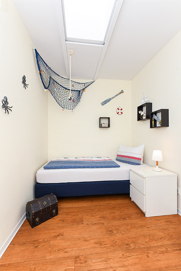 Ferienwohnung „Willem Barents“ - Schlafzimmer 3/Kinderzimmer