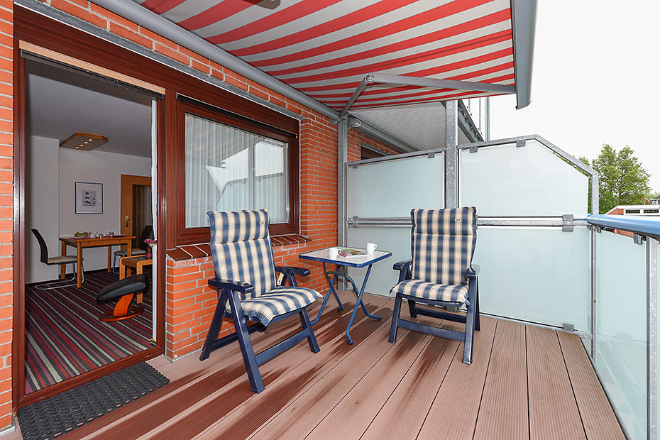 Apartment 3 - Balkon
