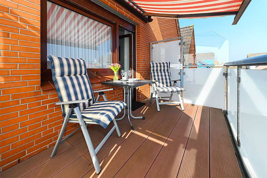 Apartment 4 - Balkon