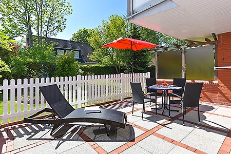 Ferienwohnung 1 - Terrasse
