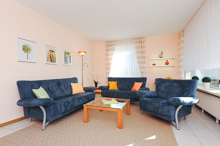 Ferienwohnung 1 - Wohnzimmer