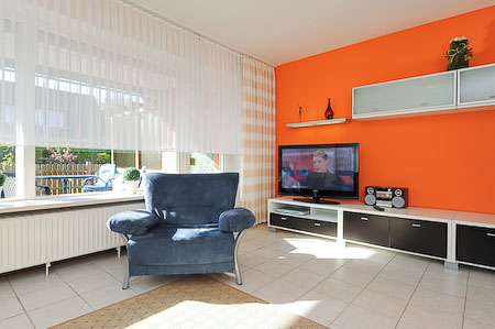 Ferienwohnung 1 - Wohnzimmer