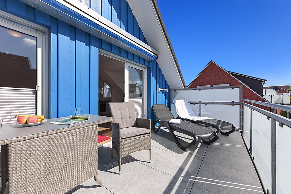 Ferienwohnung 4 - Balkon