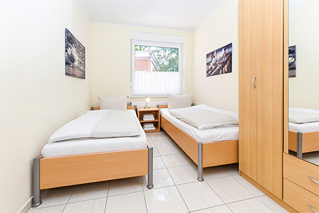 Ferienwohnung 6 - Schlafzimmer 2/Kinderzimmer