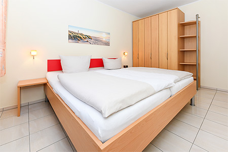 Ferienwohnung 6 - Schlafzimmer 1