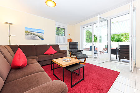 Ferienwohnung 6 - Wohnzimmer